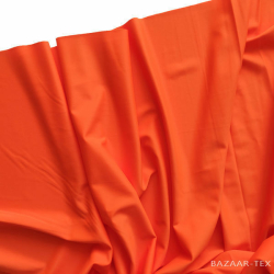 Бифлекс матовый "Яркий оранжевый" отрез 0.75 м (неровный край)